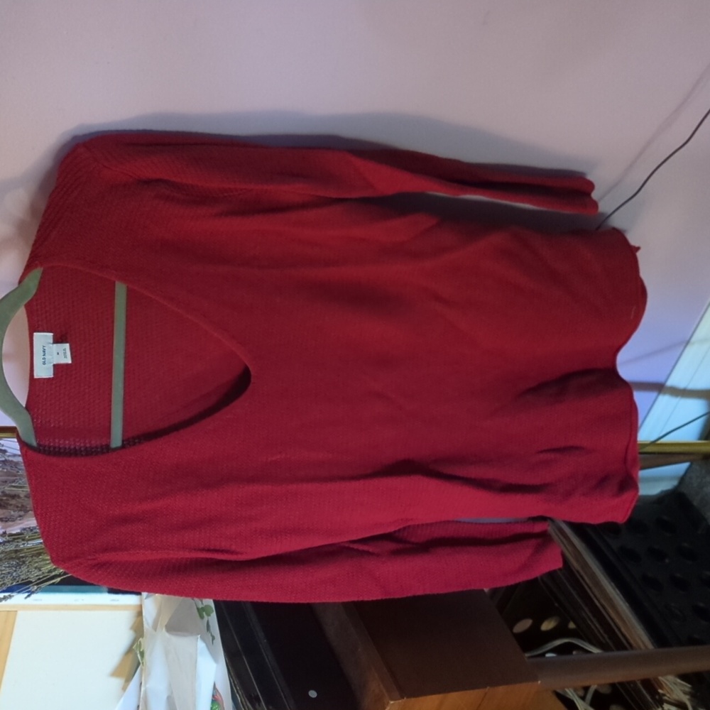 Red sweater